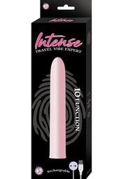 Intense Travel Vibe Expert Rechargeable Vibrator - Pink